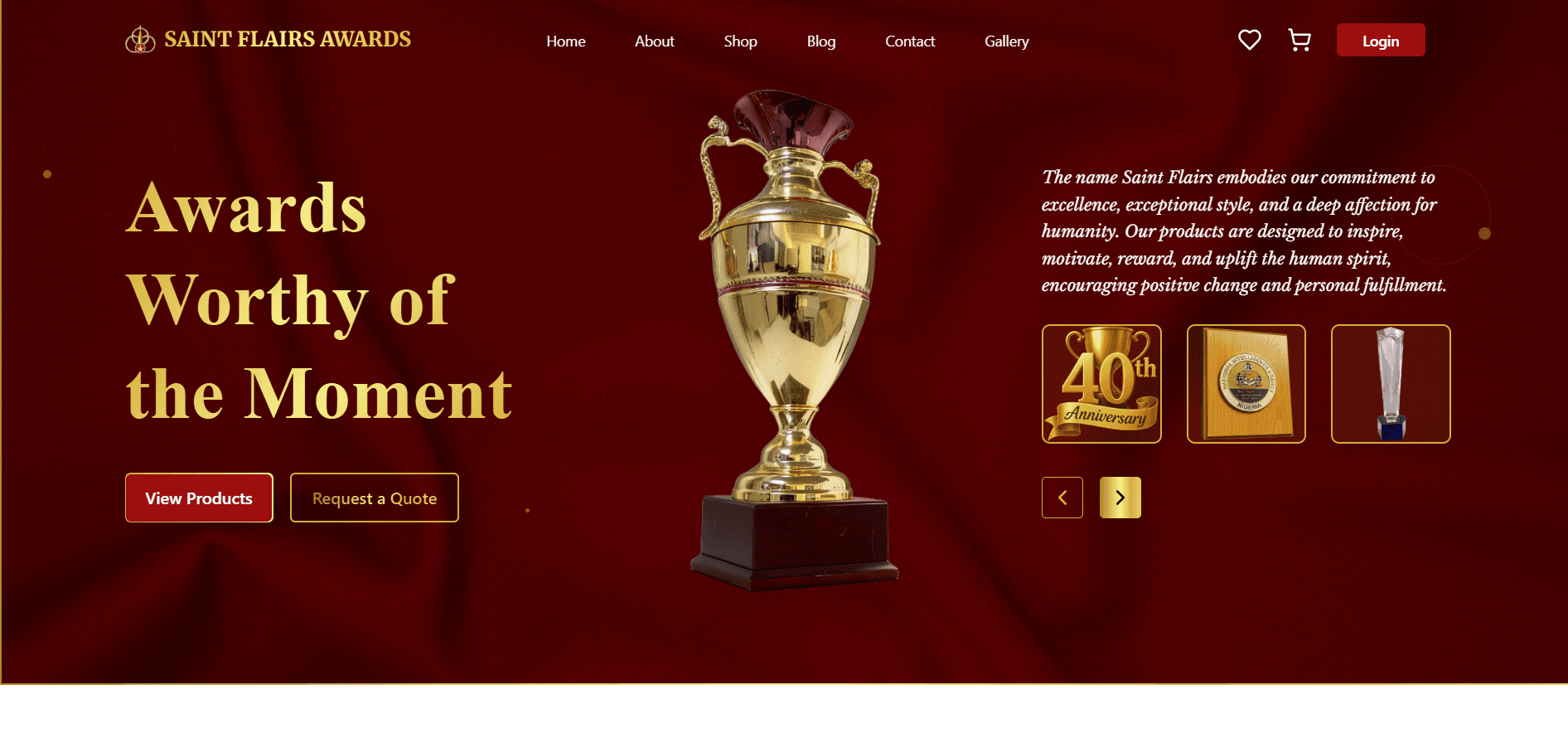 STF Website – UI/UX Design & Frontend Development